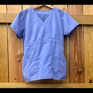 Scrubs Scrub Top Size M Blue